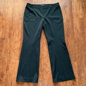 Nine West The Modern Stretch Dress Pants Women US Size 14 in Black
